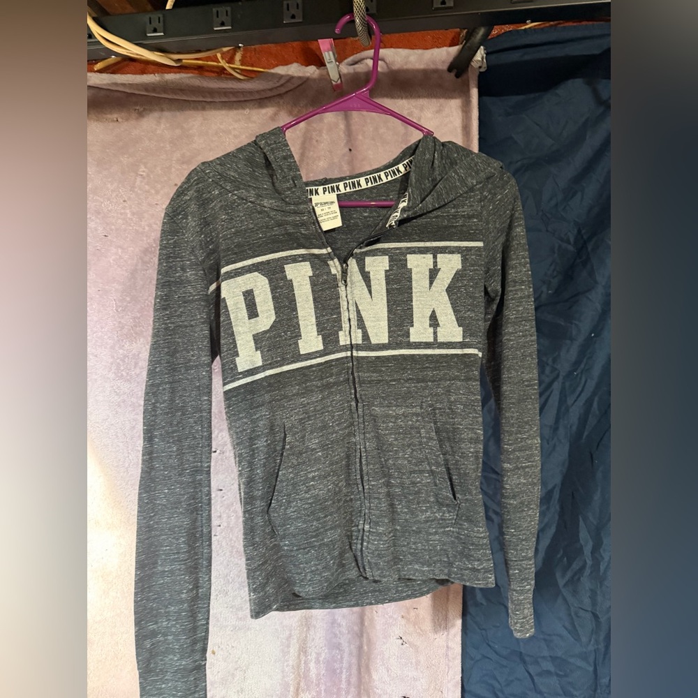 Victoria's Secret PINK Charcoal Hoodie